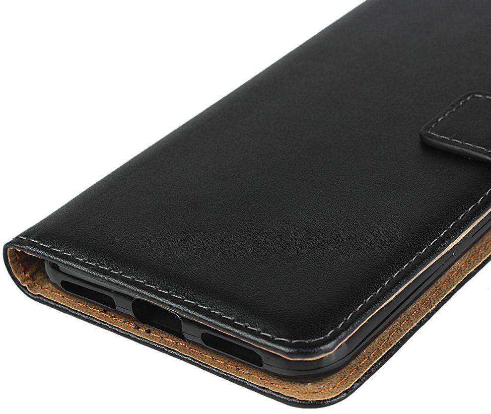 Google Pixel 4 XL Lederen Portemonnee Hoesje Zwart afbeelding 8