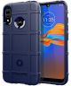 Motorola Moto E6s / E6 Plus Rugged Armor Hoesje Blauw