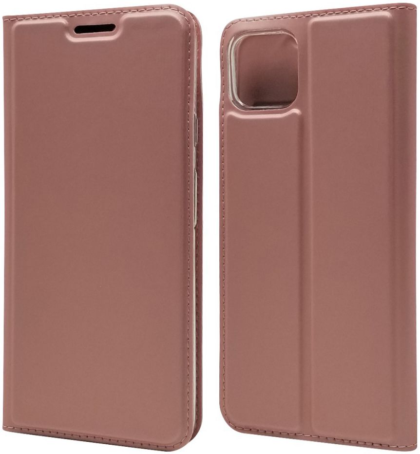 Google Pixel 4 Hoesje met Kaarthouder Roze Goud afbeelding 8