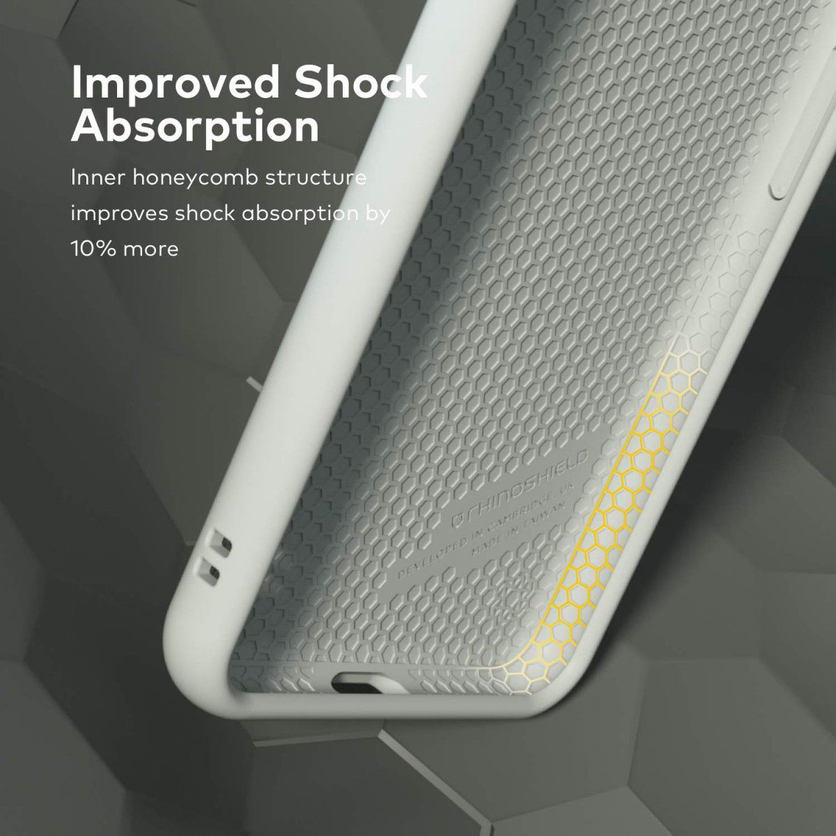 RhinoShield SolidSuit Samsung Galaxy Note 10 Hoesje Carbon Zwart afbeelding 3