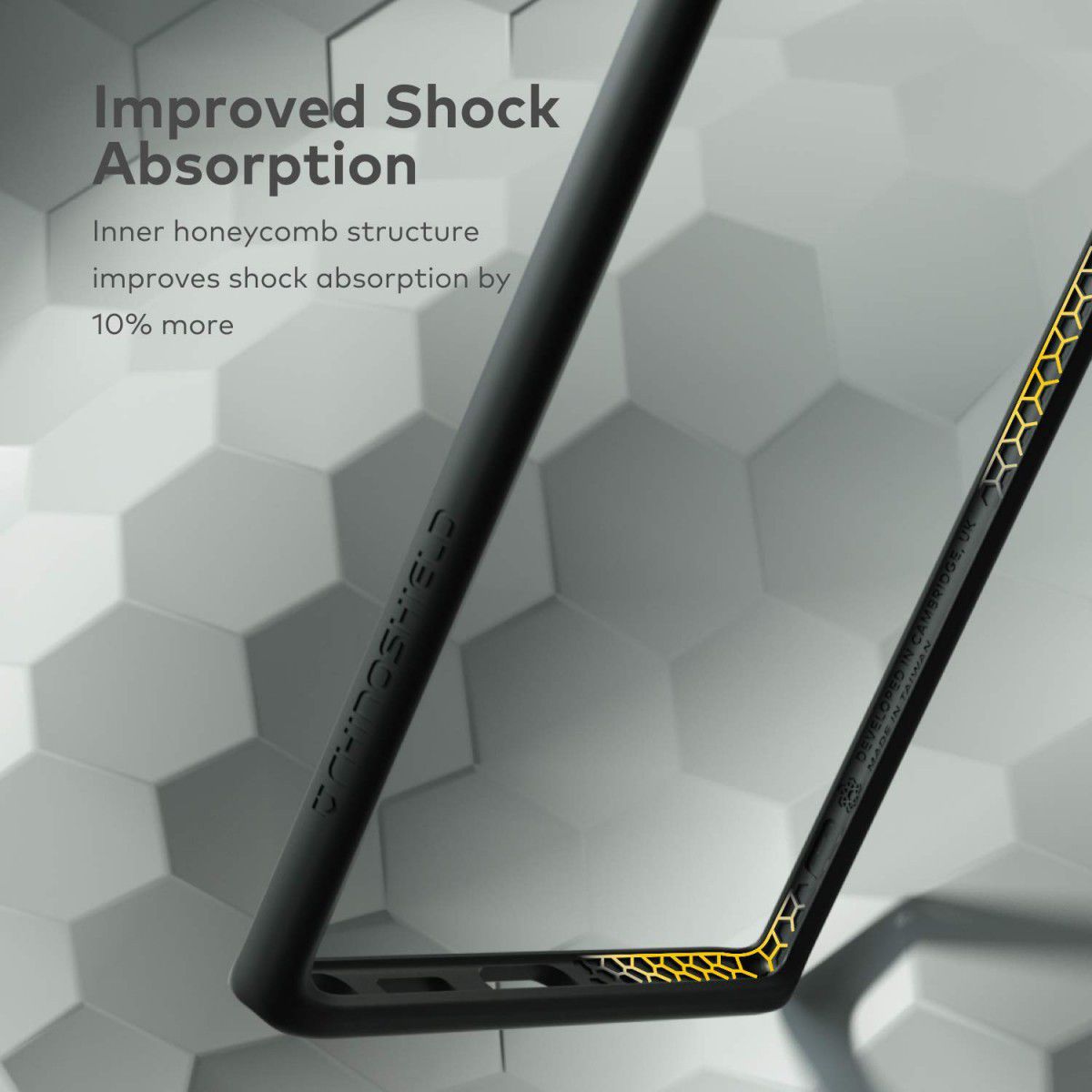 RhinoShield CrashGuard Samsung Galaxy Note 10 Bumper Hoesje Zwart afbeelding 3