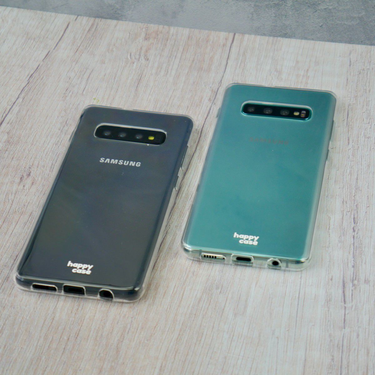 HappyCase Galaxy S10 Plus Flexibel TPU Hoesje Clear Print afbeelding 4