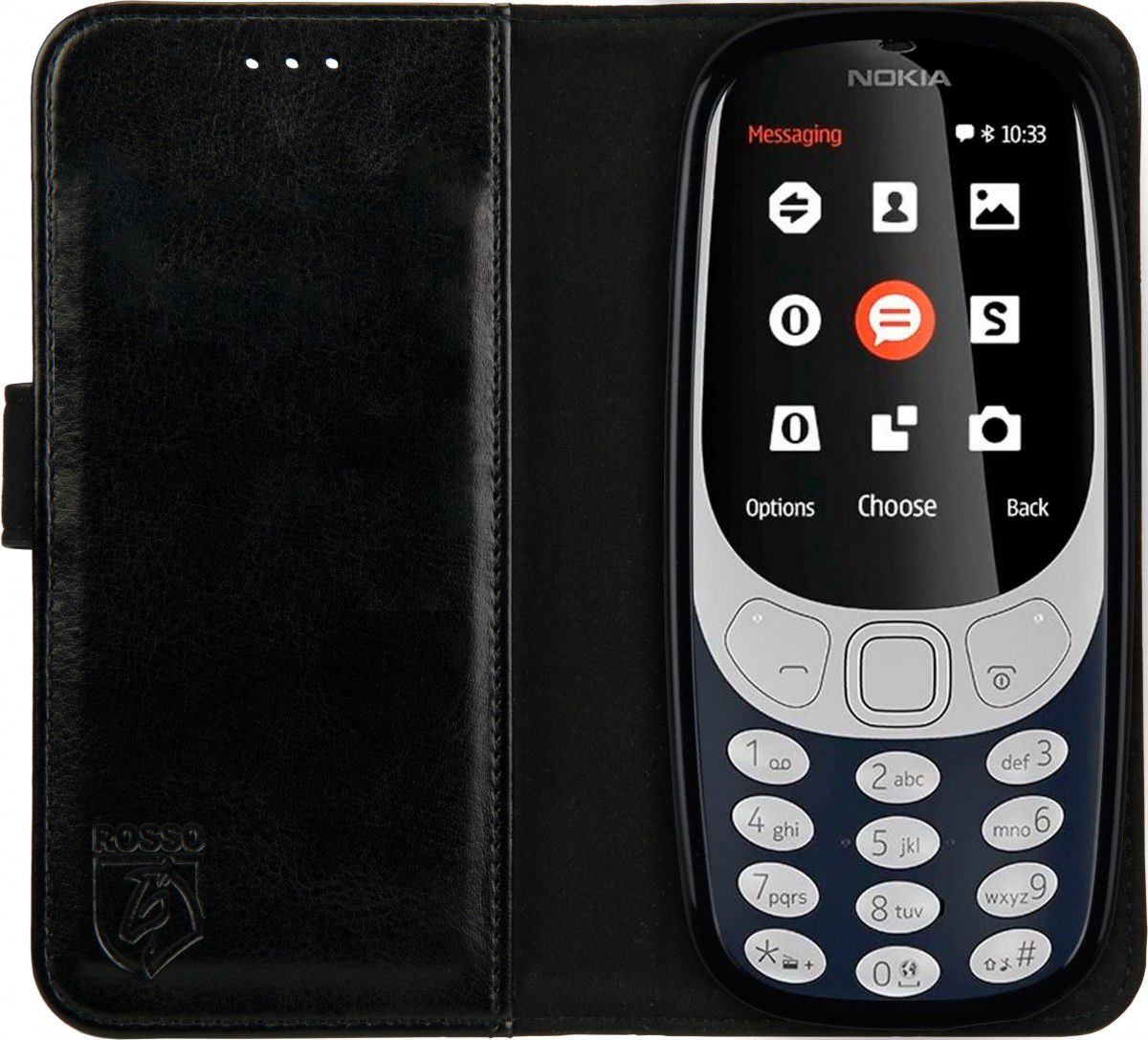 Rosso Element Nokia 3310 4G Zwart afbeelding 1