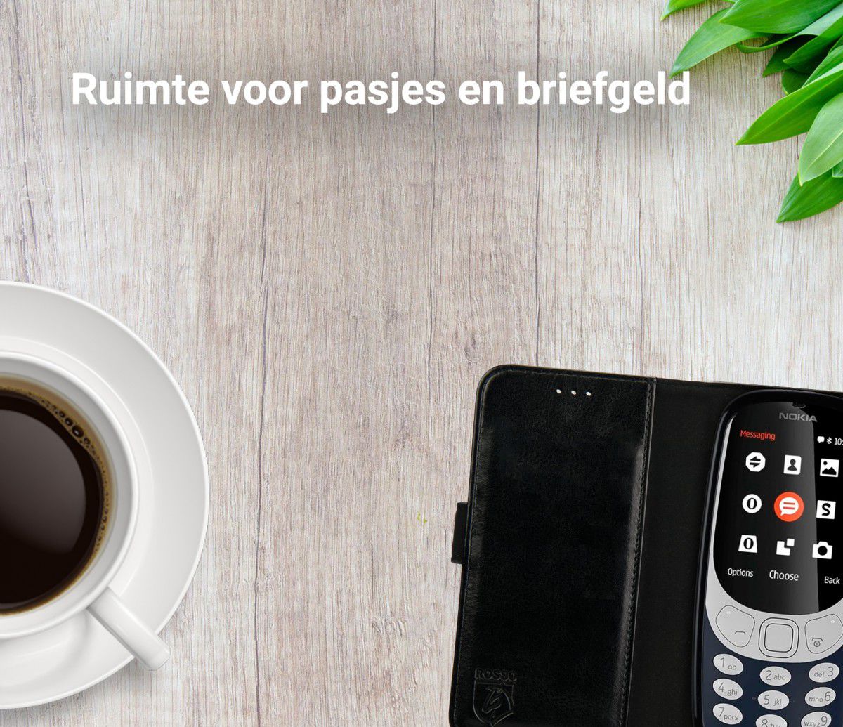 Rosso Element Nokia 3310 4G Zwart afbeelding 5