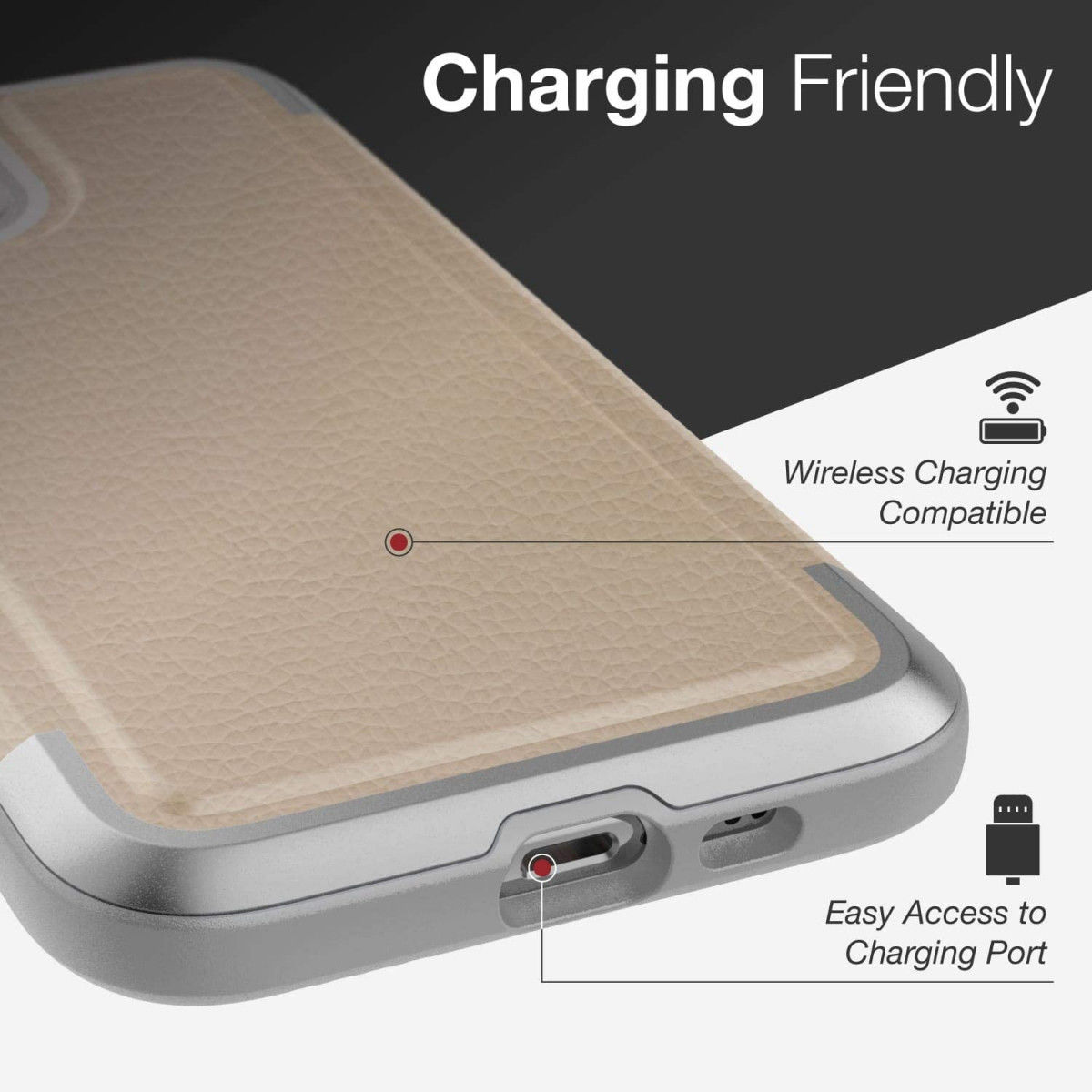 Raptic Prime Apple iPhone 11 Pro Hoesje Beige afbeelding 16