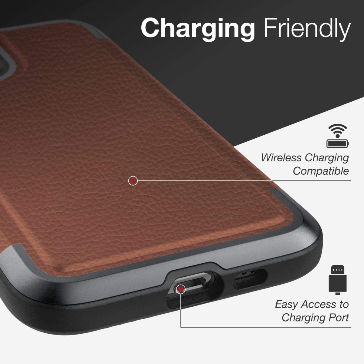 Raptic Prime Apple iPhone 11 Pro Hoesje Bruin afbeelding 15