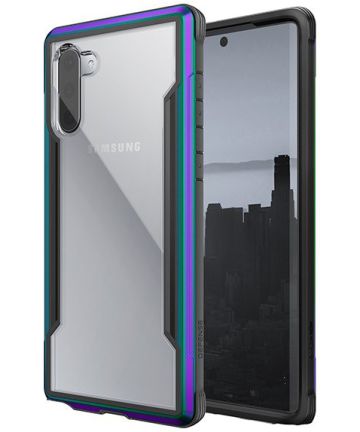 Raptic Shield Samsung Galaxy Note 10 Hoesje Transparant/Iridescent Hoesjes