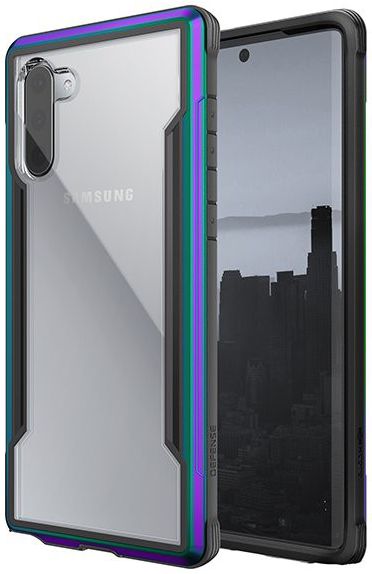 Raptic Shield Samsung Galaxy Note 10 Hoesje Transparant/Iridescent afbeelding 1