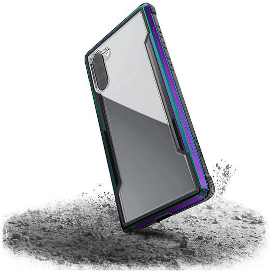 Raptic Shield Samsung Galaxy Note 10 Hoesje Transparant/Iridescent afbeelding 6