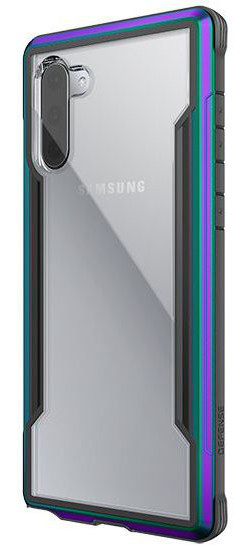 Raptic Shield Samsung Galaxy Note 10 Hoesje Transparant/Iridescent afbeelding 2