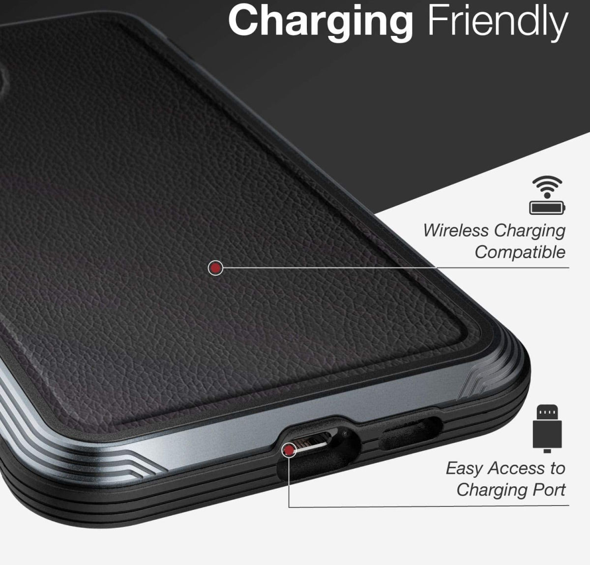 Raptic Lux Apple iPhone 11 pro max hoesje leather zwart afbeelding 11
