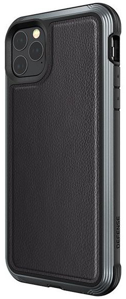 Raptic Lux Apple iPhone 11 pro max hoesje leather zwart afbeelding 2