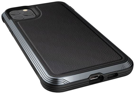 Raptic Lux Apple iPhone 11 pro max hoesje leather zwart afbeelding 6
