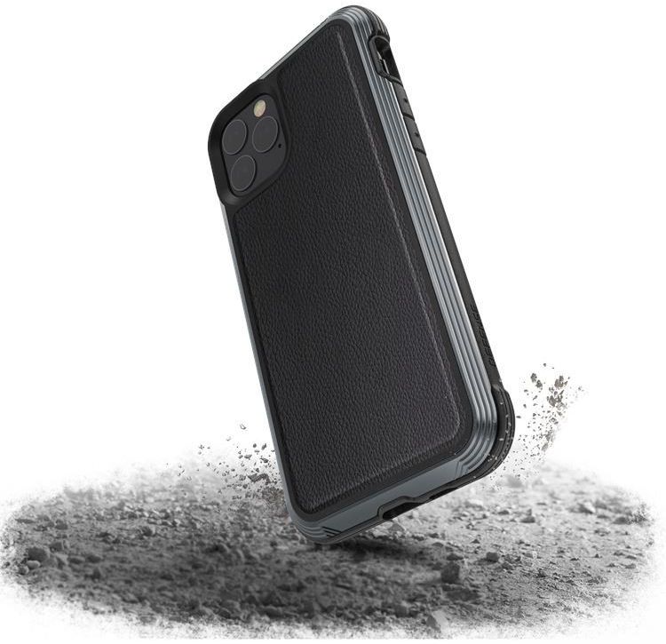 Raptic Lux Apple iPhone 11 pro hoesje leather zwart afbeelding 2