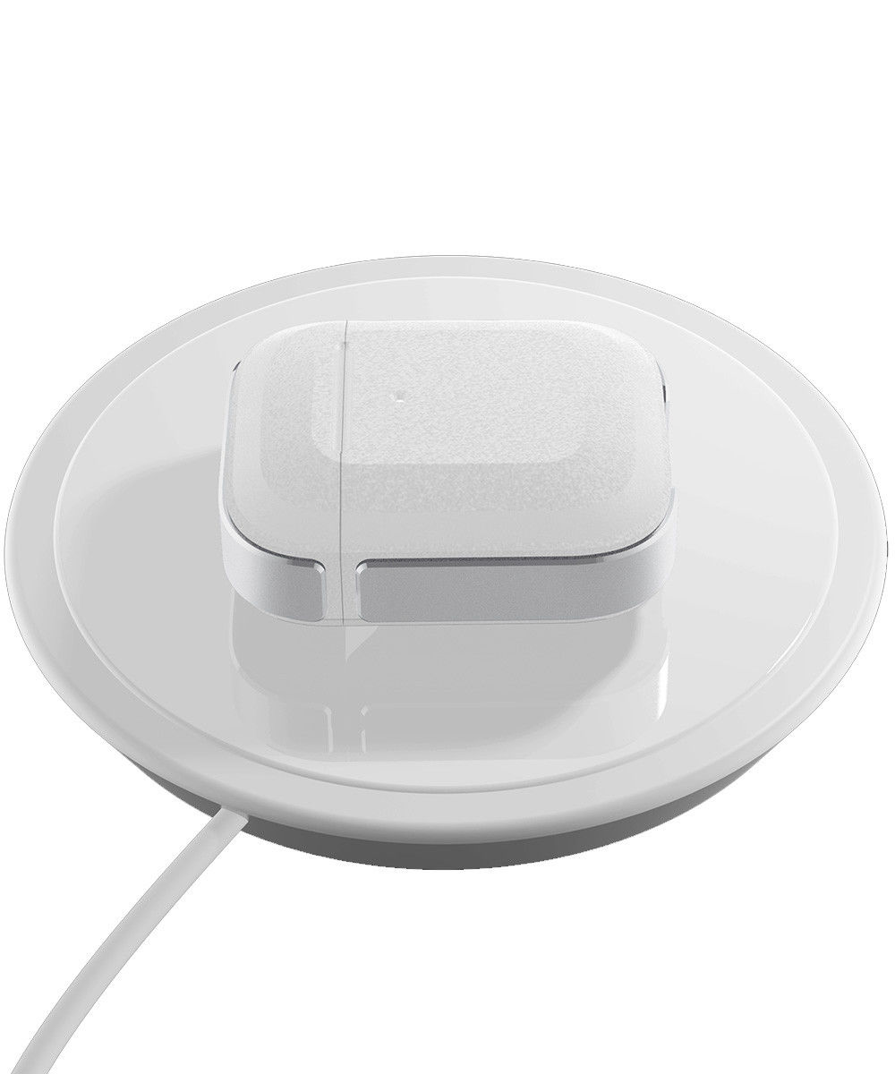 Raptic Trek Apple AirPods Hoesje Wit/Zilver afbeelding 7
