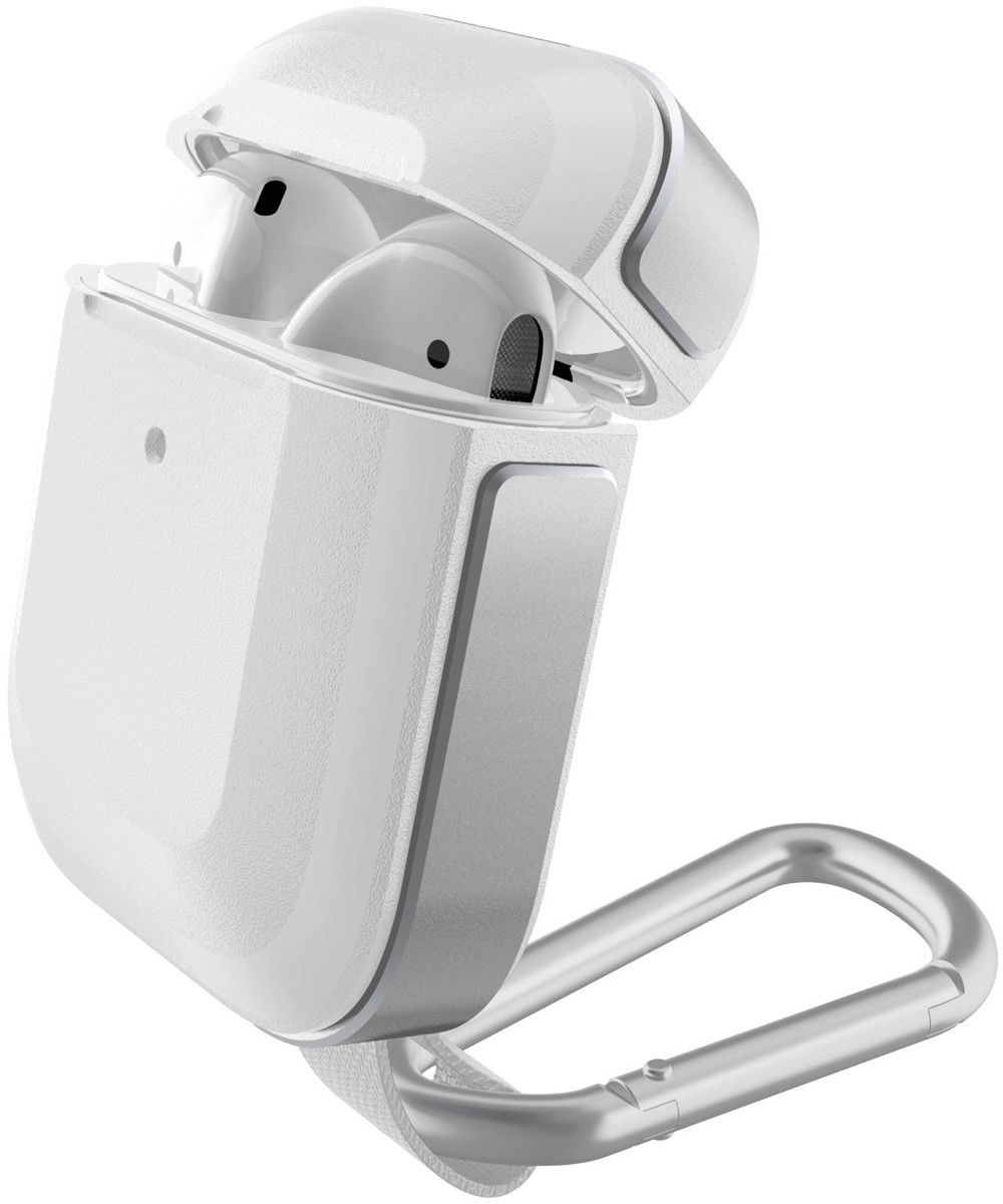 Raptic Trek Apple AirPods Hoesje Wit/Zilver afbeelding 1