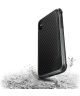 Raptic Lux Apple iPhone XS / X Hoesje Carbon Fiber Zwart