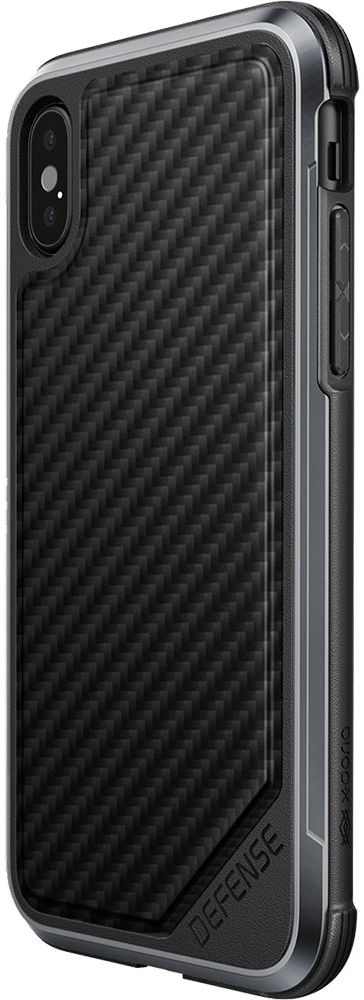 Raptic Lux Apple iPhone XS / X Hoesje Carbon Fiber Zwart afbeelding 9