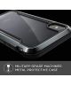 Raptic Shield Apple iPhone XS / X Hoesje Transparant/Zwart