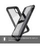 Raptic Shield Apple iPhone XS / X Hoesje Transparant/Zwart