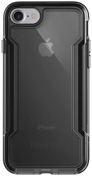 Raptic Clear iPhone 7/8/SE (2020/2022) Hoesje Transparant Zwart afbeelding 5