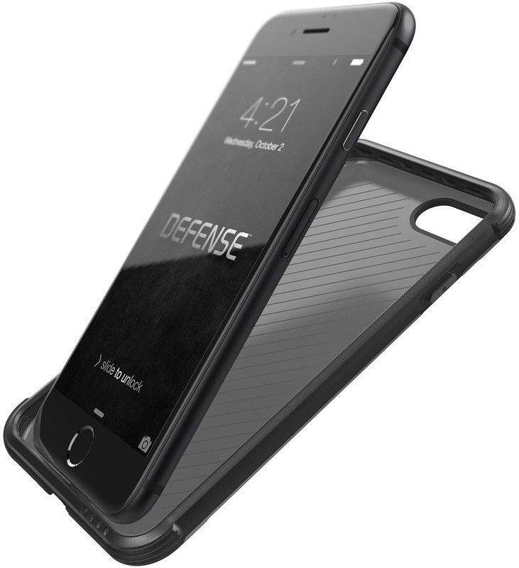 Raptic Lux Apple iPhone 7/8/SE 2020 Leren Hoesje Zwart afbeelding 5