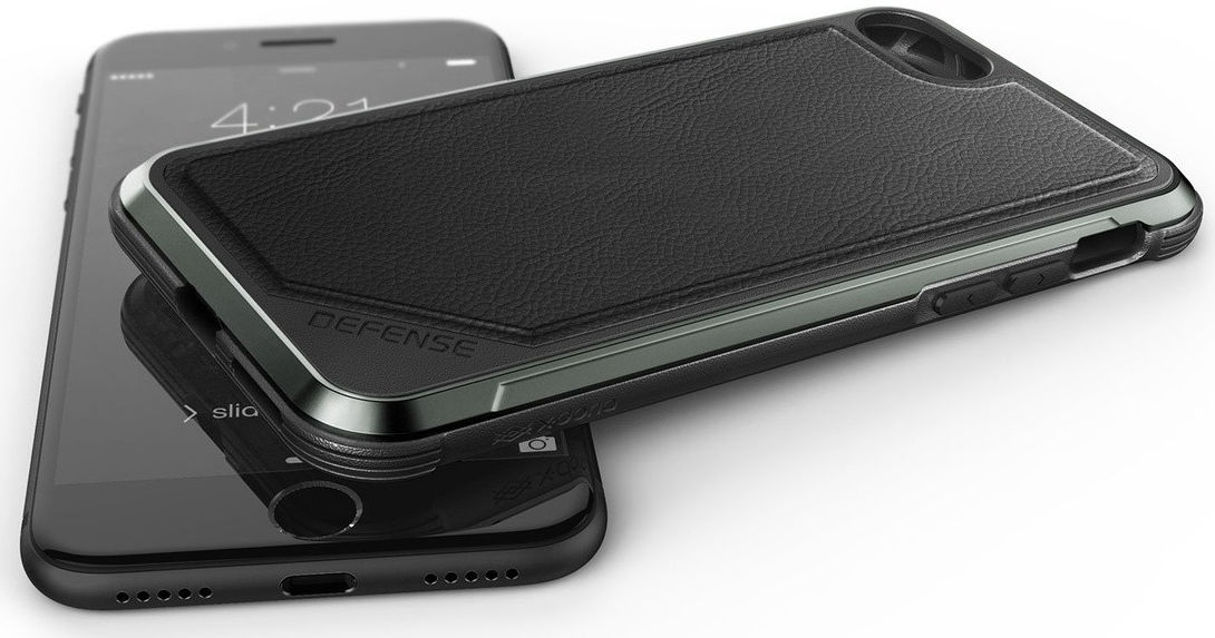 Raptic Lux Apple iPhone 7/8/SE 2020 Leren Hoesje Zwart afbeelding 6