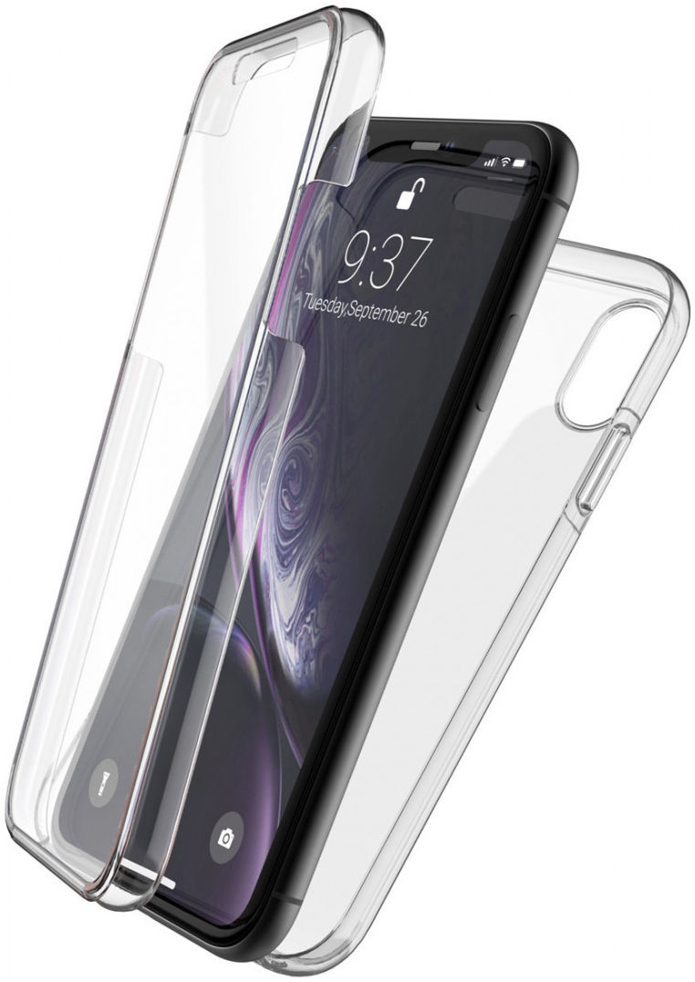 Raptic 360X Apple iPhone XR Hoesje Transparant afbeelding 1
