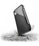 Raptic Clear Apple iPhone XR hoesje transparant zwart