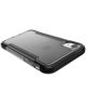 Raptic Clear Apple iPhone XR hoesje transparant zwart