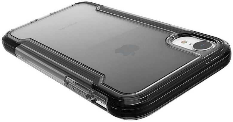 Raptic Clear Apple iPhone XR hoesje transparant zwart afbeelding 7