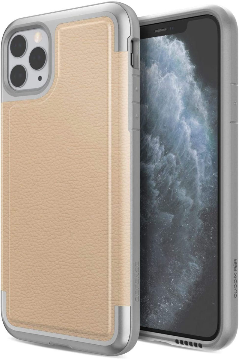 Raptic Prime Apple iPhone 11 Pro Max Hoesje Beige afbeelding 1