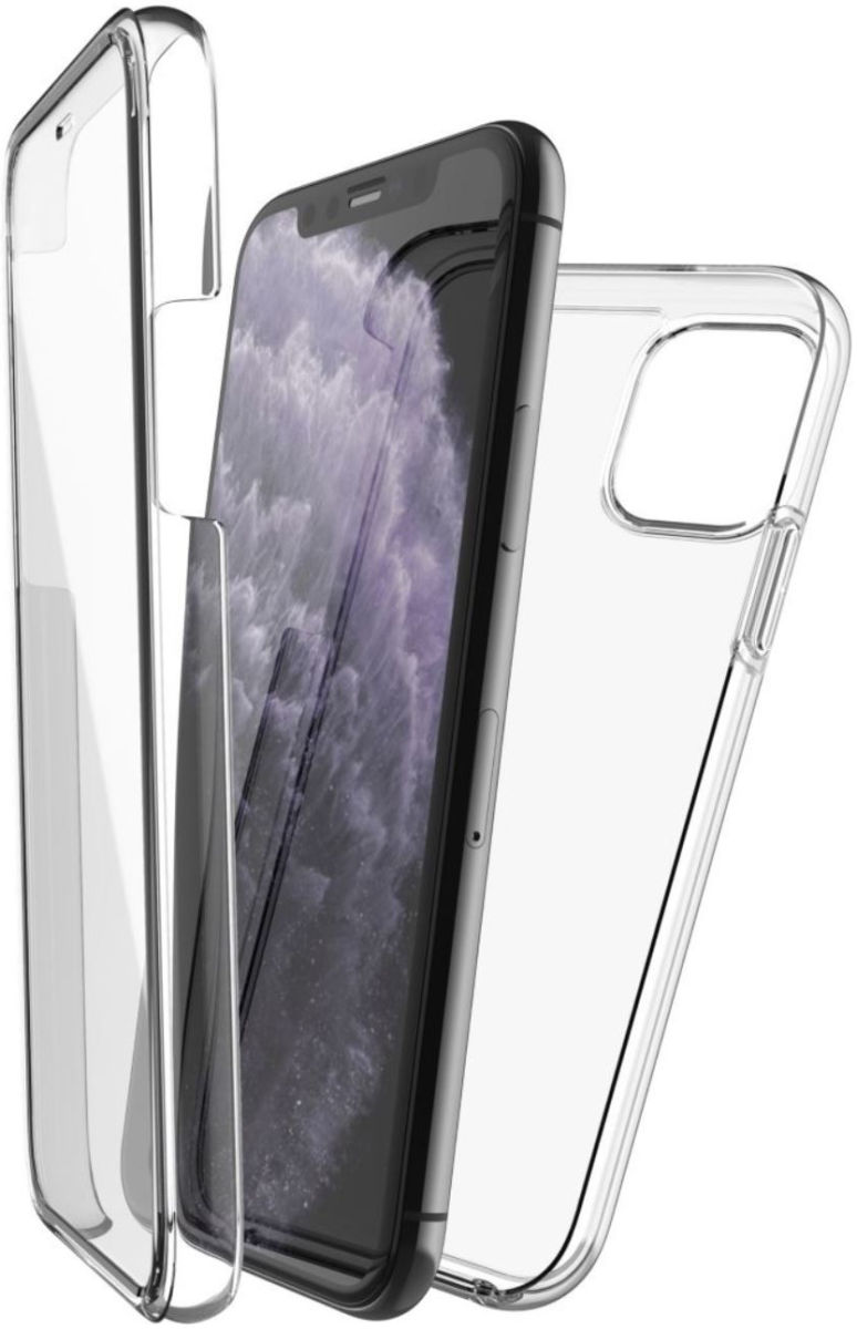 Raptic 360X Apple iPhone 11 Pro Hoesje Transparant afbeelding 1