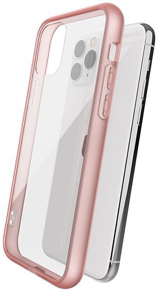Raptic Glass Plus Apple iPhone 11 Pro Hoesje Transparant/Roze afbeelding 2