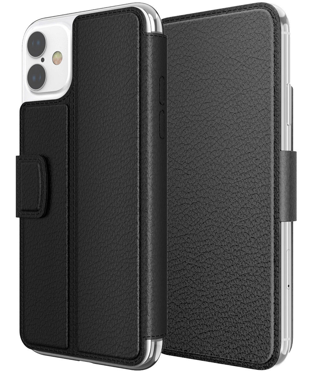 Raptic Defense Folio Air Apple iPhone 11 Hoesje Book Case Zwart afbeelding 7