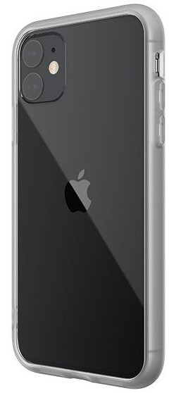 Raptic Glass Plus Apple iPhone 11 Hoesje Transparant Grijs afbeelding 3