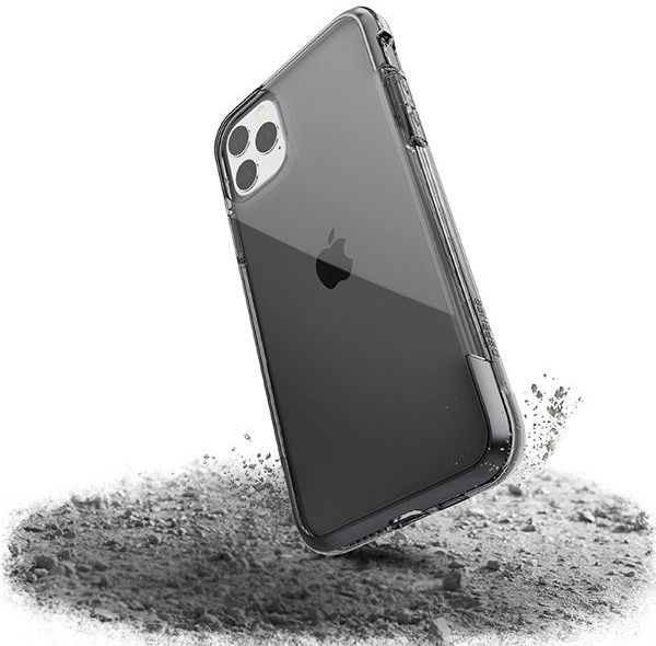 Raptic Air Apple iPhone 11 Pro Max Hoesje Transparant/Zwart afbeelding 9