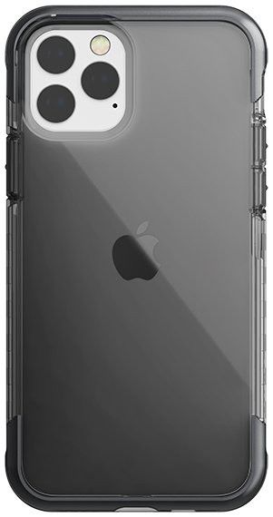 Raptic Air Apple iPhone 11 Pro Max Hoesje Transparant/Zwart afbeelding 1