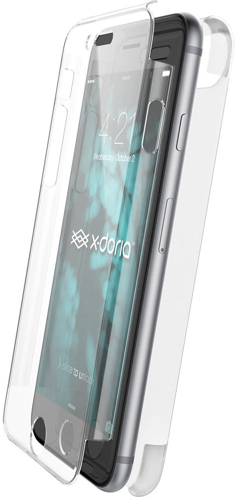 Raptic 360 Apple iPhone 7/8/SE (2020/2022) Hoesje Transparant afbeelding 1