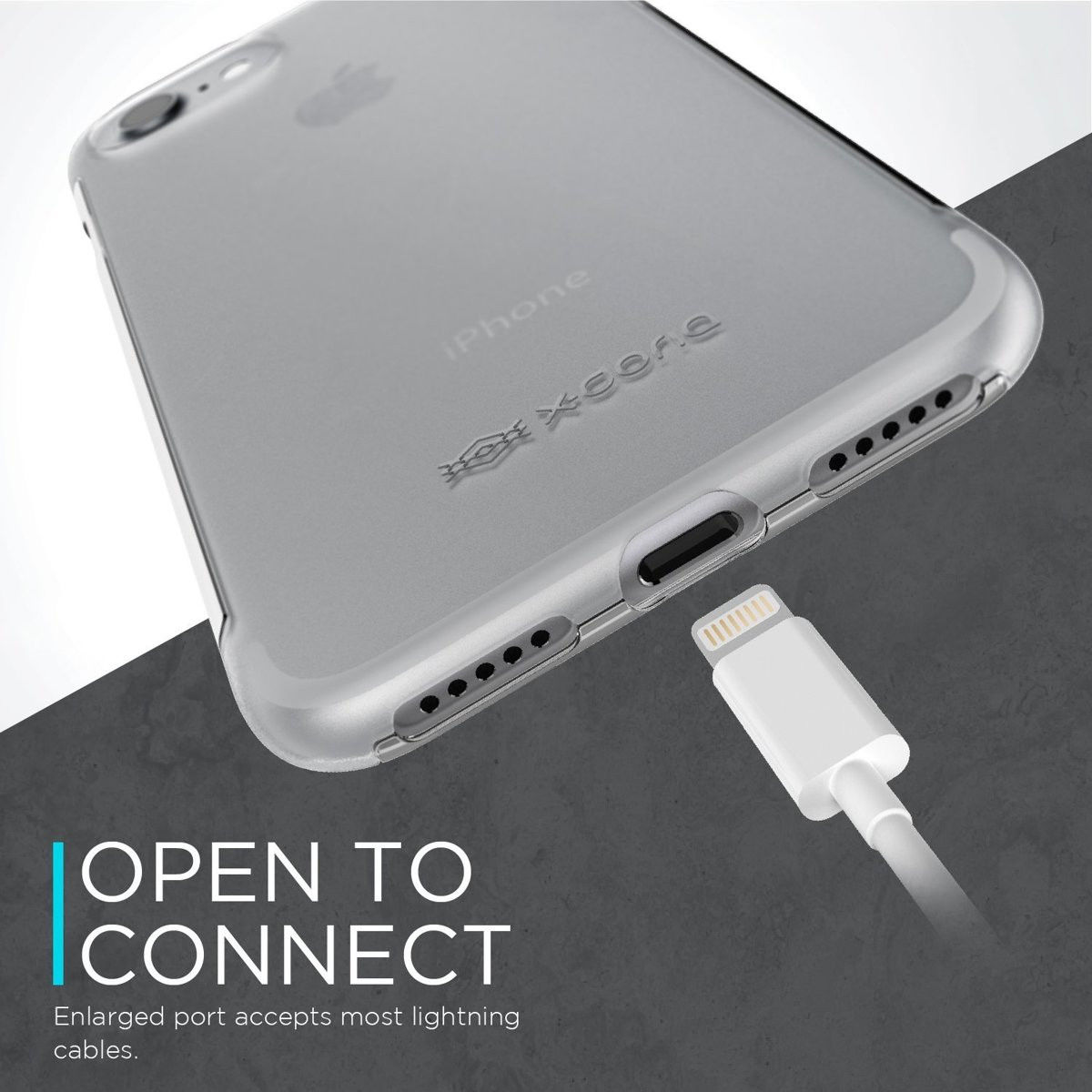 Raptic 360 Apple iPhone 7/8/SE (2020/2022) Hoesje Transparant afbeelding 6