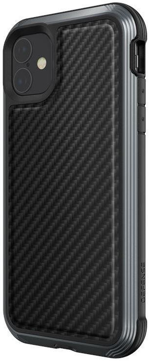 Raptic Lux Apple iPhone 11 Hoesje Carbon Fiber Zwart afbeelding 2