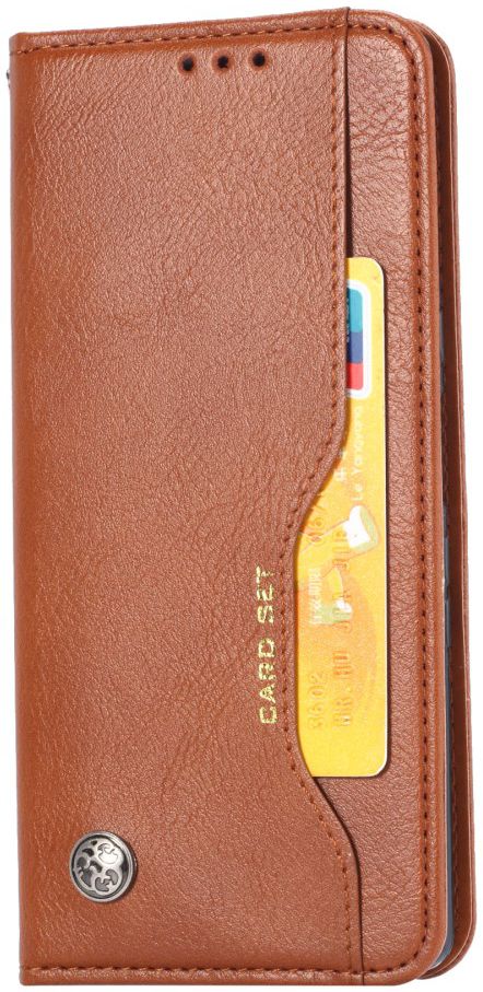 Sony Xperia 5 Stijlvol Luxe Portemonnee Hoesje Bruin afbeelding 4