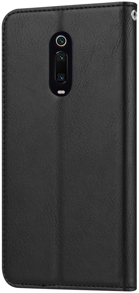 Xiaomi Mi 9T (Pro) Portemonnee Hoesje Met Kaarthouder Zwart afbeelding 2