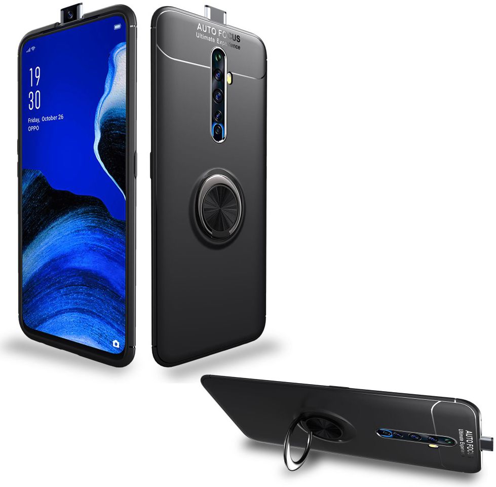 Oppo Reno 2 Z Hoesje met Ring Kickstand afbeelding 4