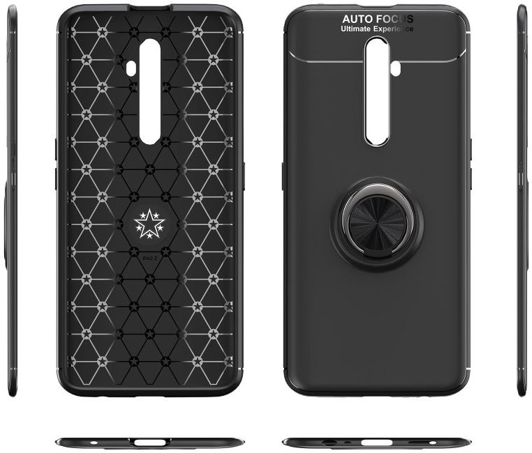 Oppo Reno 2 Z Hoesje met Ring Kickstand afbeelding 5