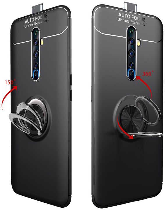 Oppo Reno 2 Z Hoesje met Ring Kickstand afbeelding 9
