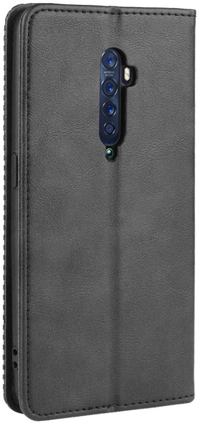 Oppo Reno 2 Stijlvol Vintage Portemonnee Hoesje Zwart afbeelding 3
