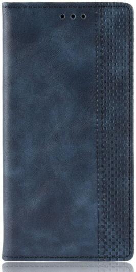Oppo Reno 2 Stijlvol Vintage Portemonnee Hoesje Blauw afbeelding 4