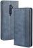 Oppo Reno 2 Stijlvol Vintage Portemonnee Hoesje Blauw afbeelding 3