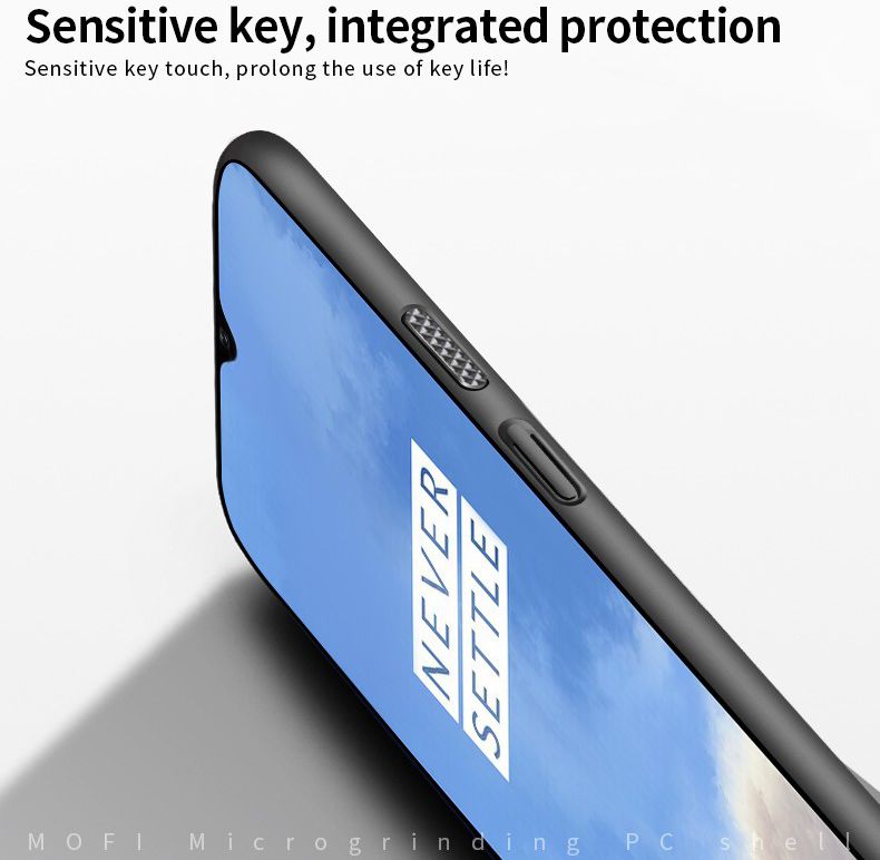 OnePlus 7T MOFI Shield Hoesje Rood afbeelding 4